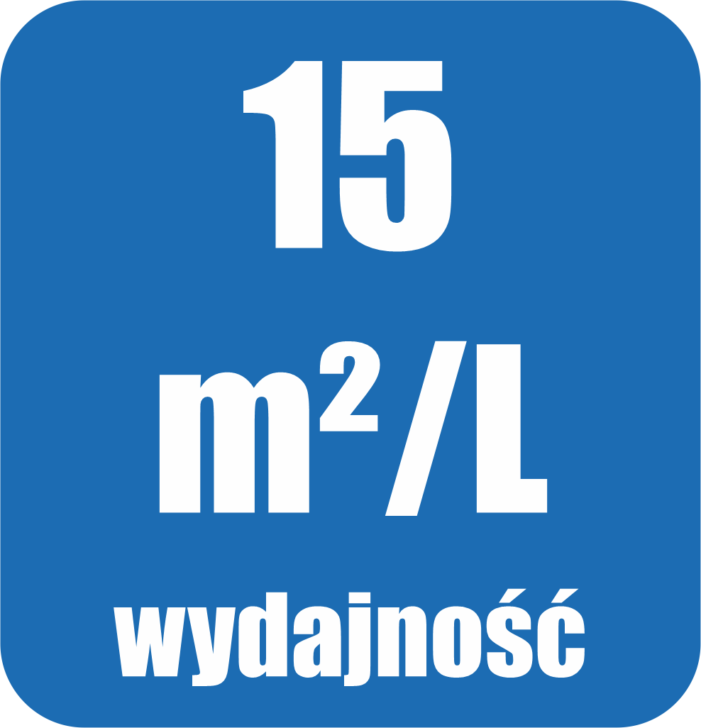 Grafika prezentująca wydajność balsamu z wosku pszczelego marki PNZ